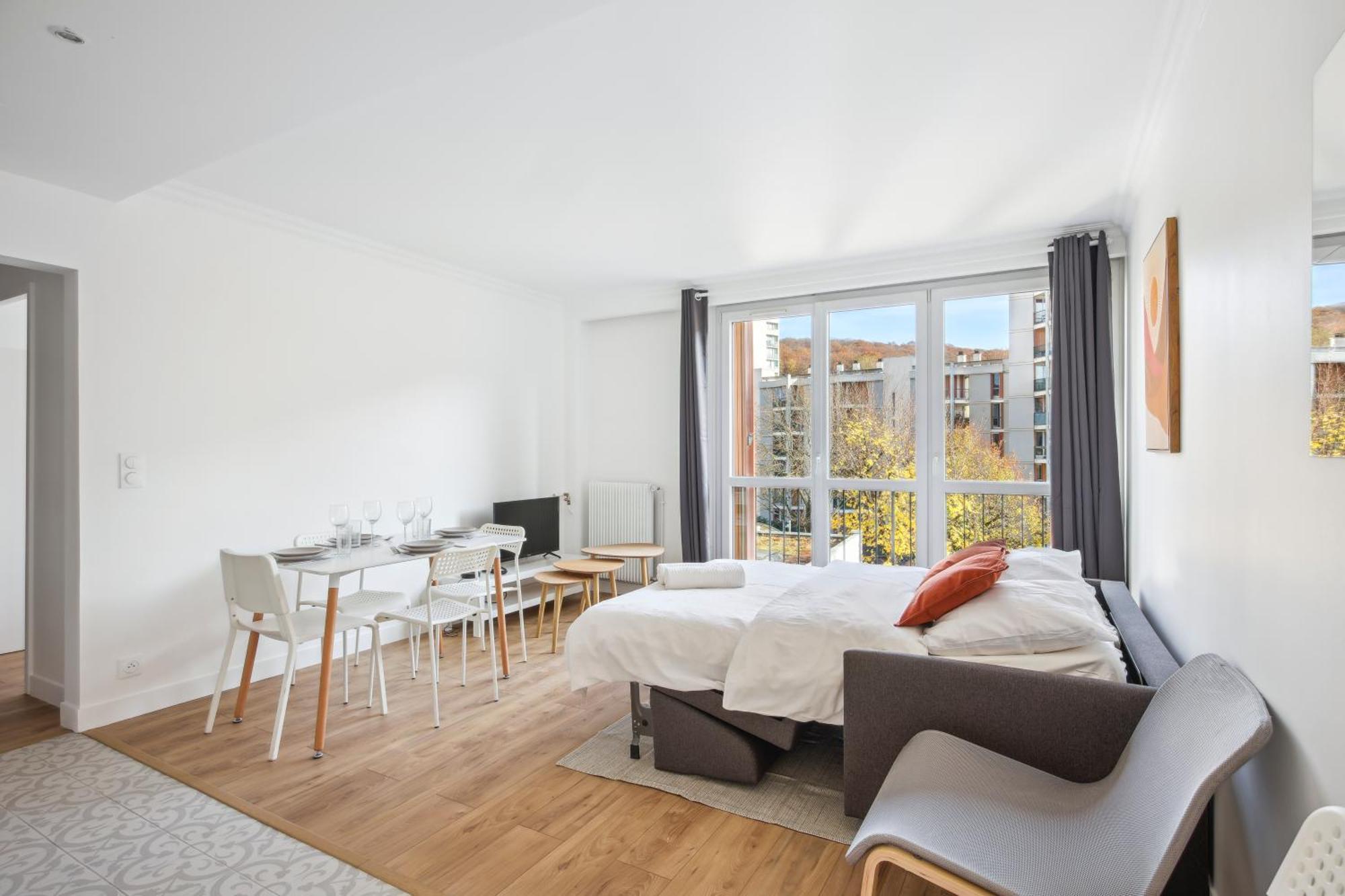 Chic Apart With Parking Chaville Exterior photo